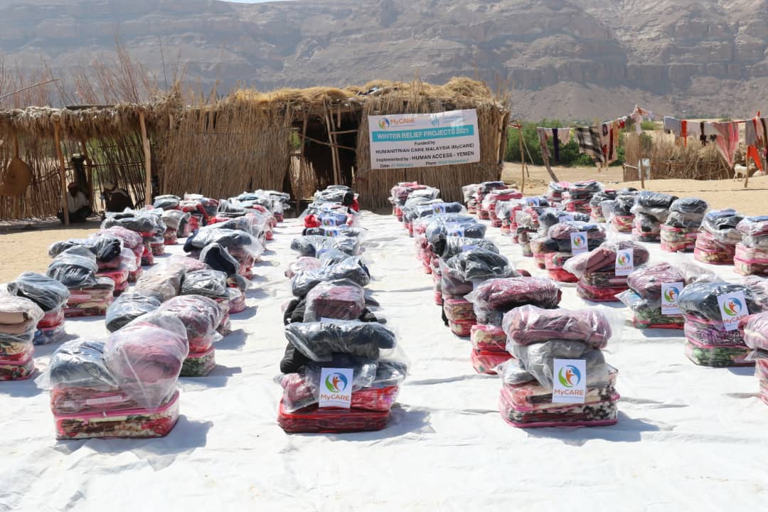 In partnership with My Care, Winter clothing distributed to poor families | HUMAN ACCESS