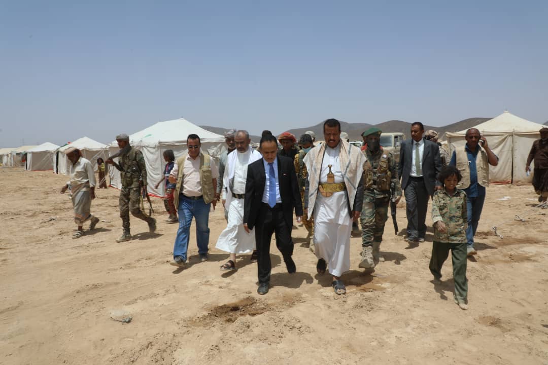 Displaced wherever they go, Al-Amal camp to accommodate 550 displaced families opened in Marib