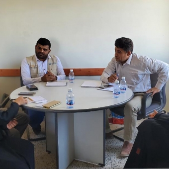 اللقاء التنسيقي مع إدارة مكتب محو الأمية وتعليم الفتاه بمكتب التربية بمحافظة مأرب