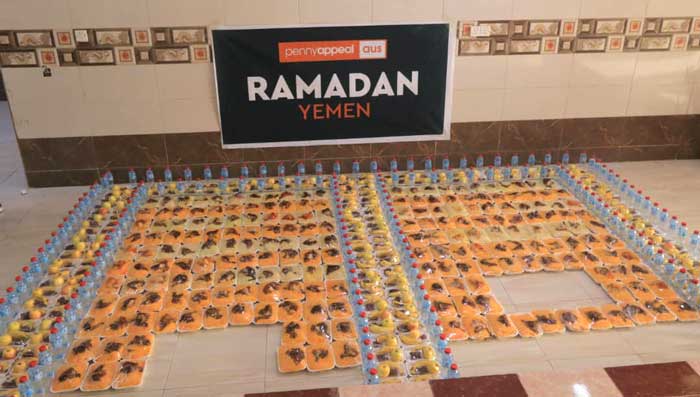 Benny Appeal - Australia, distributed Ramadan food baskets