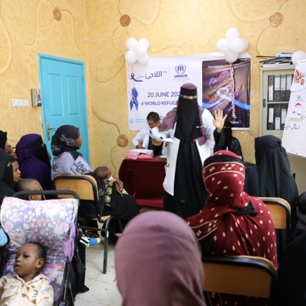 فعالية توعوية لأمهات الأطفال من ذوي الاحتياجات الخاصة