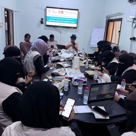 دورة تدريبية لتطوير قدرات فريق مشروع حماية وتمكين الفتيات عبر النهج الريادي