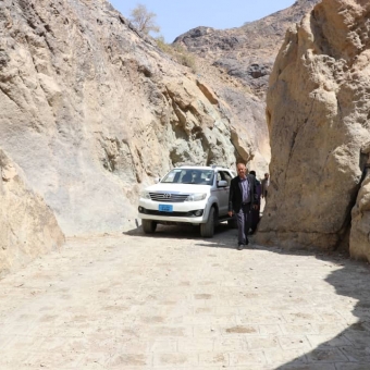 Amid the joy of the people .. Uhama road project inaugurated in Al-Musaimir district, Lahj Governorate