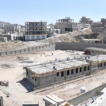 Completing construction and equipping of the educational complex in Al-Mudhaffar district, Taiz Governorate