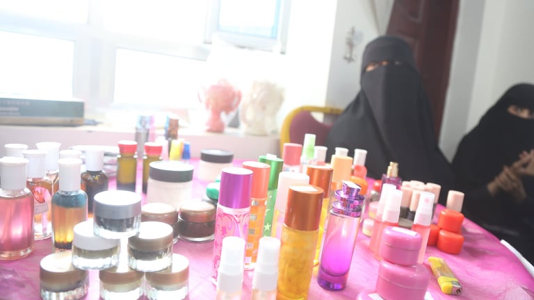 Promotional bazaar for beneficiaries of Livelihood Improvement Project in Marib governorate