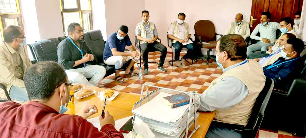 UNHCR delegation praises performance of the community center for IDPs in Marib