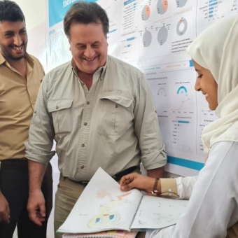 The United Nations Humanitarian Coordinator (OCHA) in Yemen visits HUMAN ACCESS, praises its long experience in humanitarian work