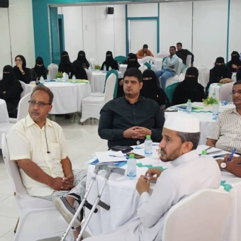 Workshop held on achieving indicators of FGM project in Mukalla