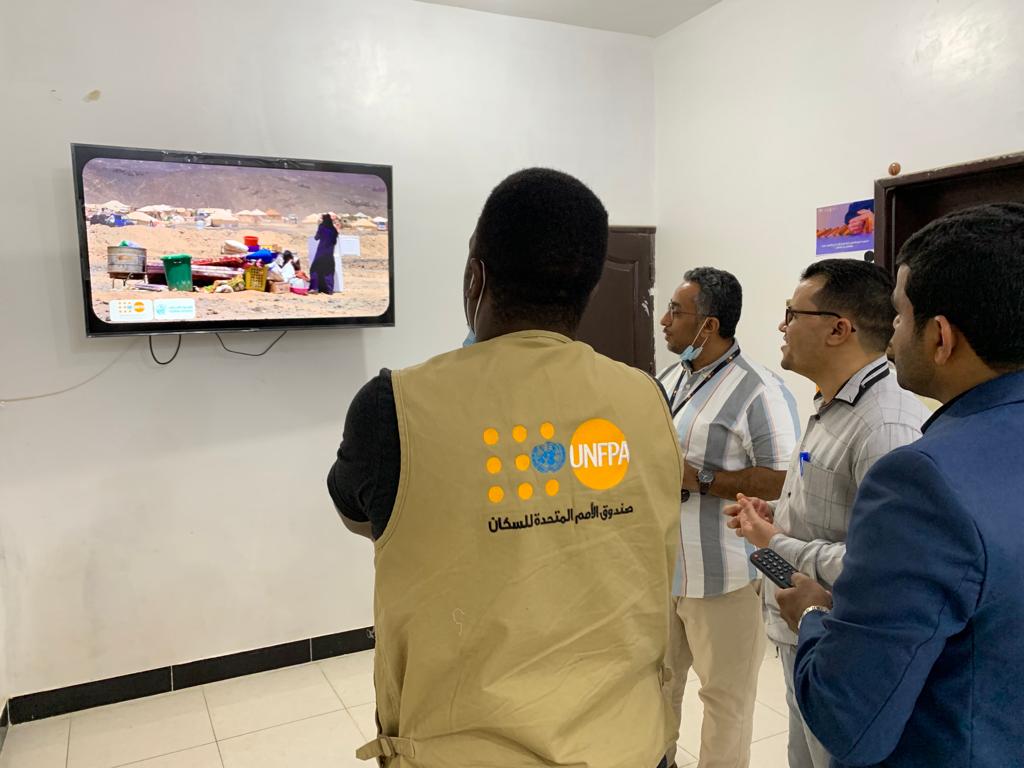 UNFPA delegation visits HUMAN ACCESS in Marib