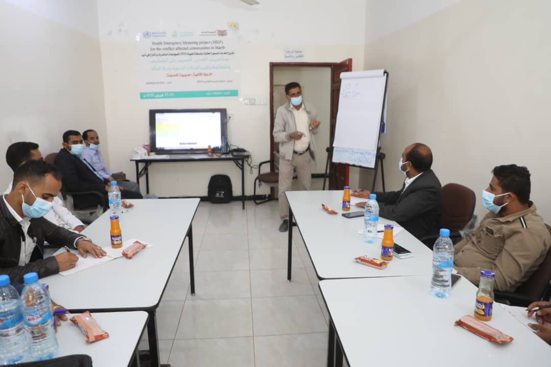 Training of medical personnel on emergency and life-saving health services in Marib