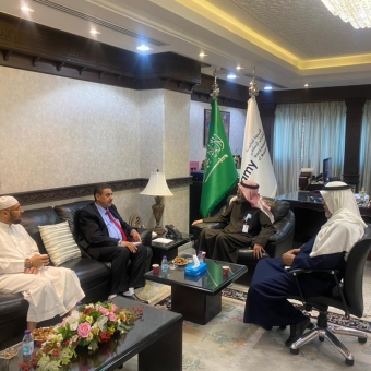 A delegation of HUMAN ACCESS visits World Assembly of Muslim Youth, discusses ways of joint cooperation