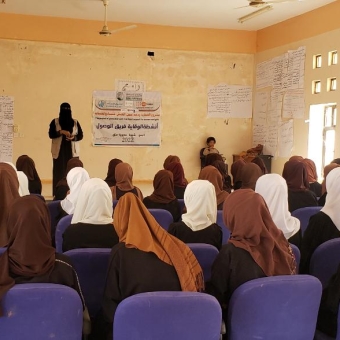 Awareness and educational sessions for female students