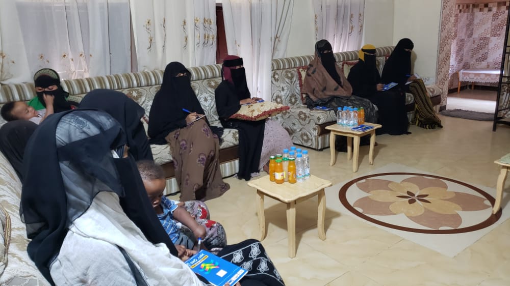 Community awareness sessions on women's rights