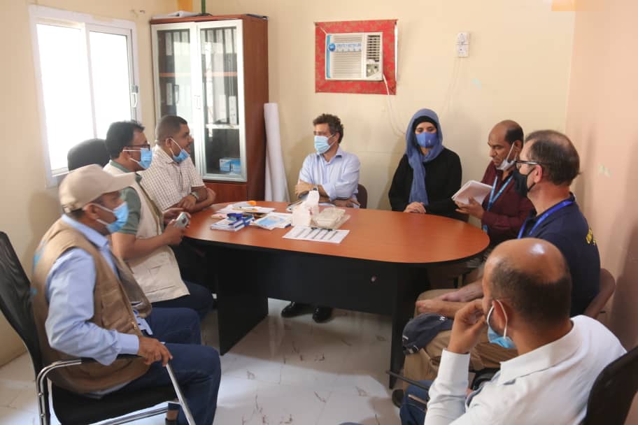 UN Deputy Resident Coordinator for Humanitarian Affairs “OCHA” visits HUMAN ACCESS in Al-Mukalla