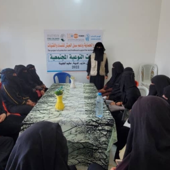 Multiple awareness sessions for women and girls