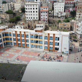 Funded by  iHH Foundation, inaugurating the largest Educational Compound in Taiz Governorate 