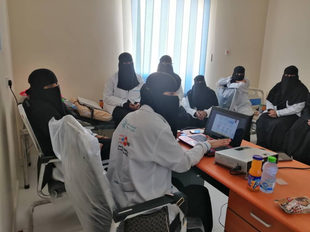 Two trainings were conducted for health personnel of the Shahir Health Center and Maternity and Childhood Center