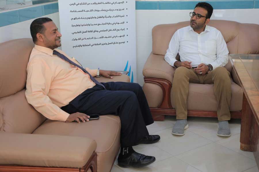 Wadi Hadhramaut Social Affairs Office Director visits HUMAN ACCESS