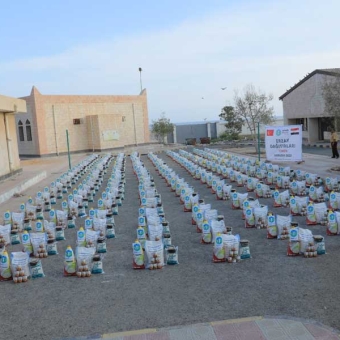 About 5,000 people benefit from food baskets and iftar meals