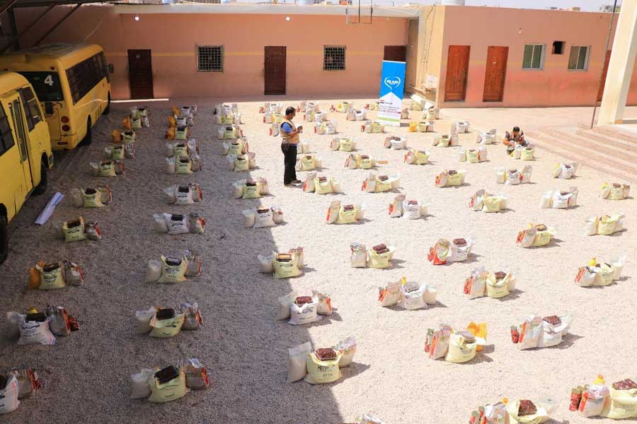 food baskets in Al-Mahrah