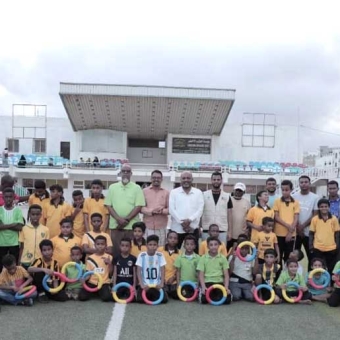 Sports event for orphans aided by International Islamic Charity Organization