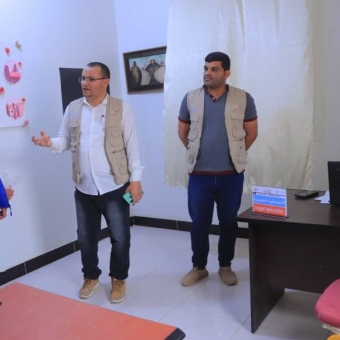 A Turkish delegation visits safe spaces for women and girls