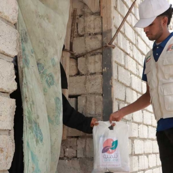 With Kuwaiti funding, over 8,000 people benefit from sacrificial meat distribution project