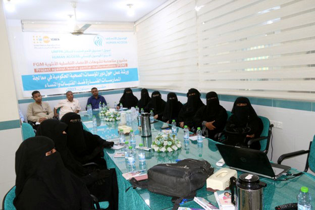 Workshop on harmful practices against women