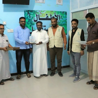 Al-Ghaydah Central Hospital honors HUMAN ACCESS