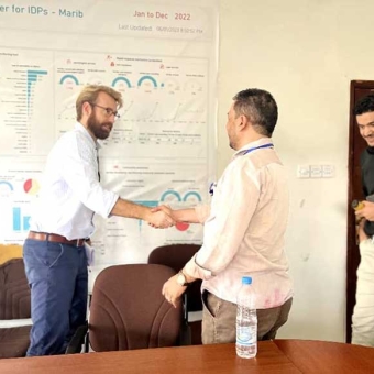 ICRC delegation visits the Community Center for IDPs