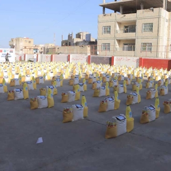 1,000 food baskets, 5,000 iftar meals for needy and displaced people