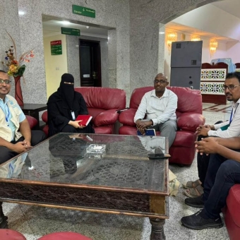 HUMAN ACCESS meets with OCHA Director in Mukalla