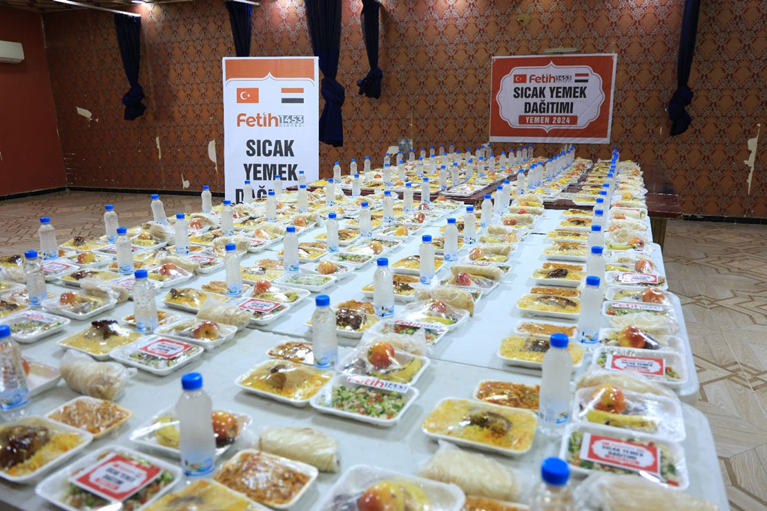 Ready-to-eat meals for 1,000 IDPs