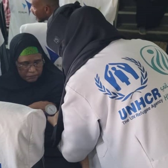 Health support to ensure safe return of 151 refugees to their country