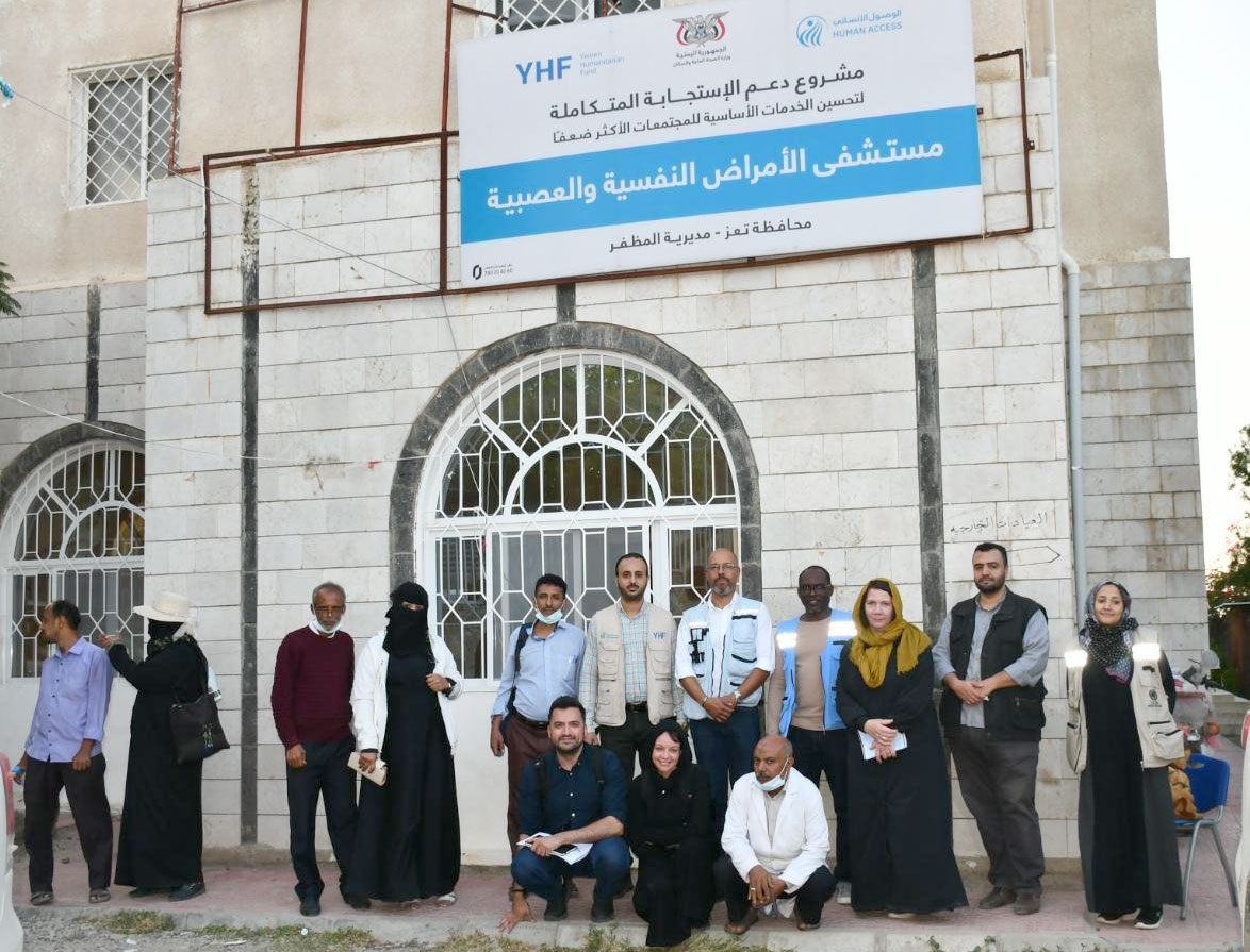 UN and international delegation reviews HUMAN ACCESS’ interventions in Taiz