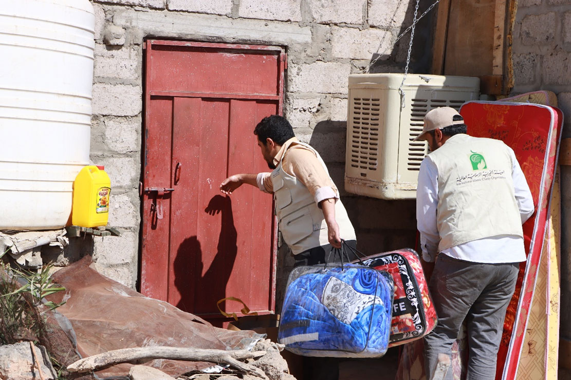 Winter Bags for 189 Displaced Families