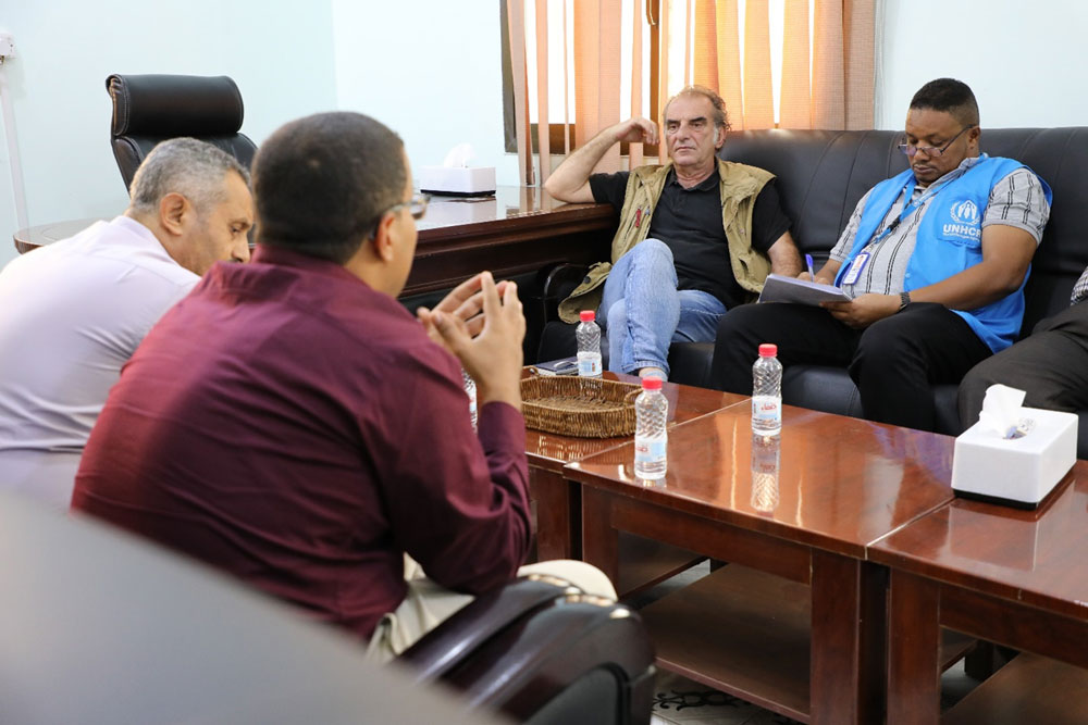 UNHCR Marib’s Office Director visits HUMAN ACCESS