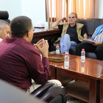 UNHCR Marib’s Office Director visits HUMAN ACCESS