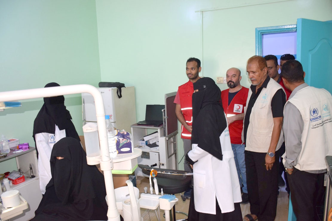 Turkish Red Crescent delegation visits Al-Basateen Medical Center