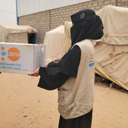 Distribution of 240 dignity kits to vulnerable women and girls