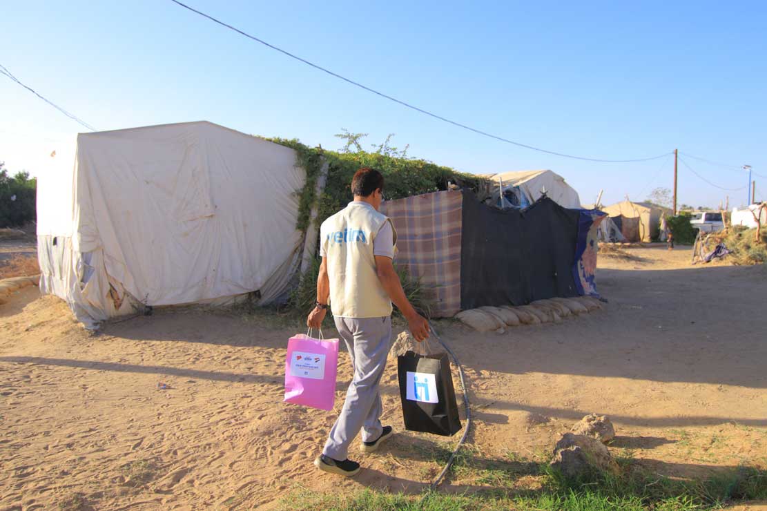 Mattresses and clothing provided to 400 orphans in displacement camps