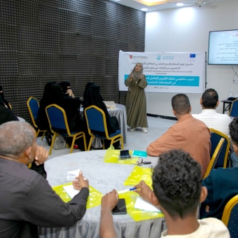 Training program for 30 field volunteers to assess education needs in affected communities