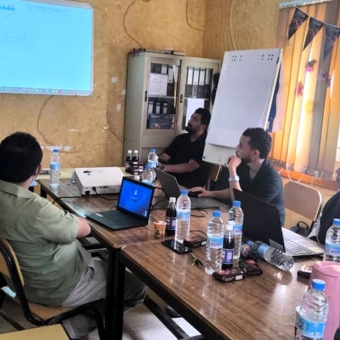 Training program for Al-Basateen Medical Center staff on new electronic system