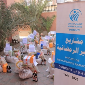 Food baskets bring joy to 100 refugee and needy families in Djibouti