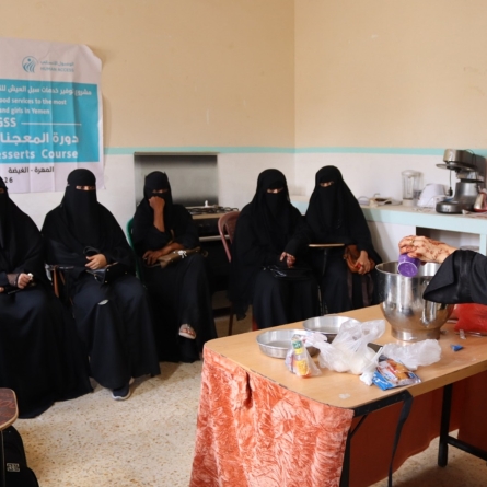 Three Vocational Training Courses Launched for 50 Women in Al-Mahra