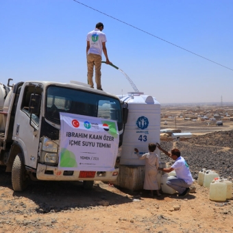 A Lifeline Ensuring Clean Water Access for Nearly 25,000 Displaced People Monthly