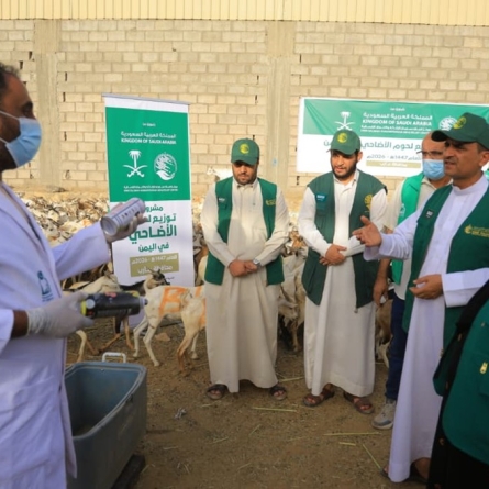 KSrelief Center team inspects readiness of 1447 AH Udhiyah Meat Project in Marib