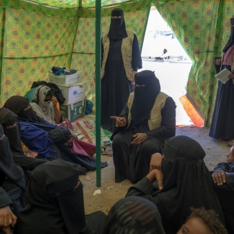 Mobile Protection Outreach Teams Assist 750 Displaced Women in Aden, Lahj, &amp; Taiz
